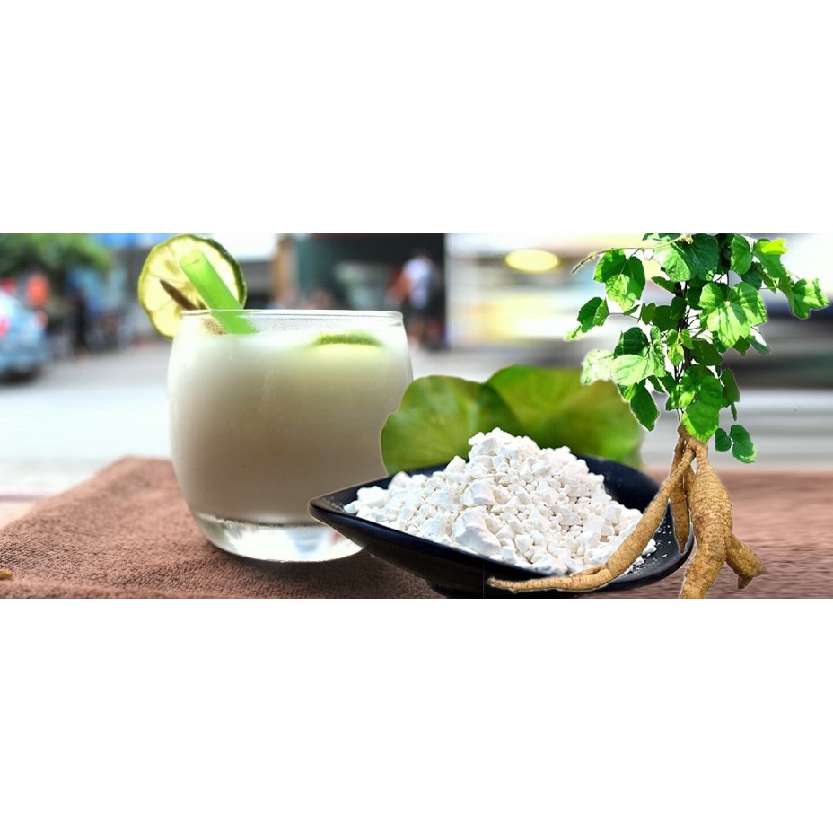 Bột sắn dây Hoa bưởi nhà làm sạch ngon nguyên chất 1kg