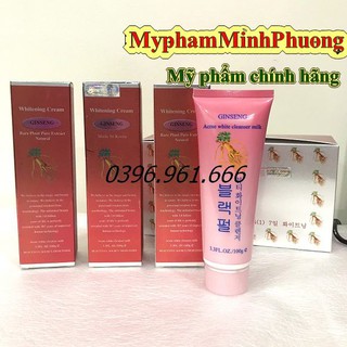 Sữa rửa mặt ginseng hàn quốc