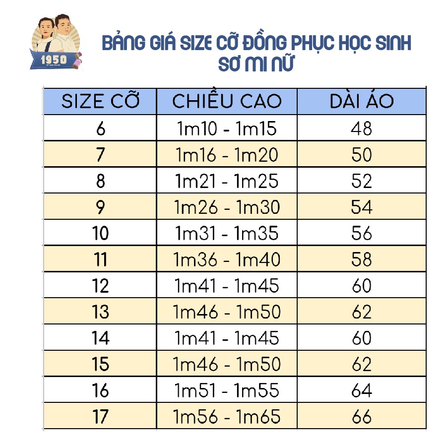 Sơ mi nữ trắng đồng phục học sinh chất liệu cotton 100% thoáng mát. Áo trắng 1950 by Đức Hạnh Hàng Trống | BigBuy360 - bigbuy360.vn
