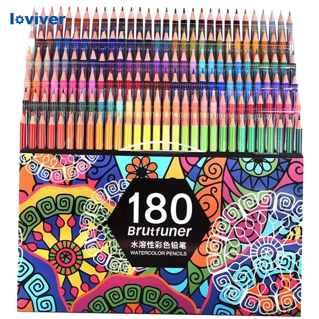 Bút Chì Màu Vẽ Tranh Dầu Với 48 Màu Tùy Chọn