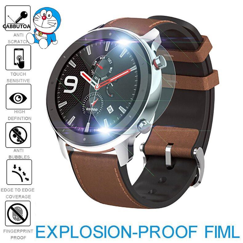 Kính Cường Lực 42mm / 47mm Chống Cháy Nổ Cho Đồng Hồ Thông Minh Wami Watch Amazfit Gtr Hd