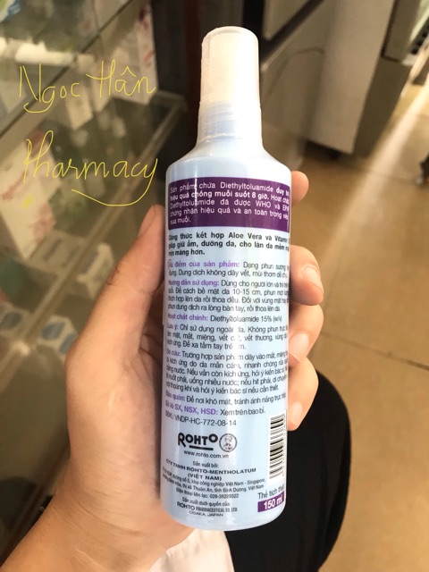 XỊT CHỐNG MUỖI REMOS HƯƠNG LAVENDER