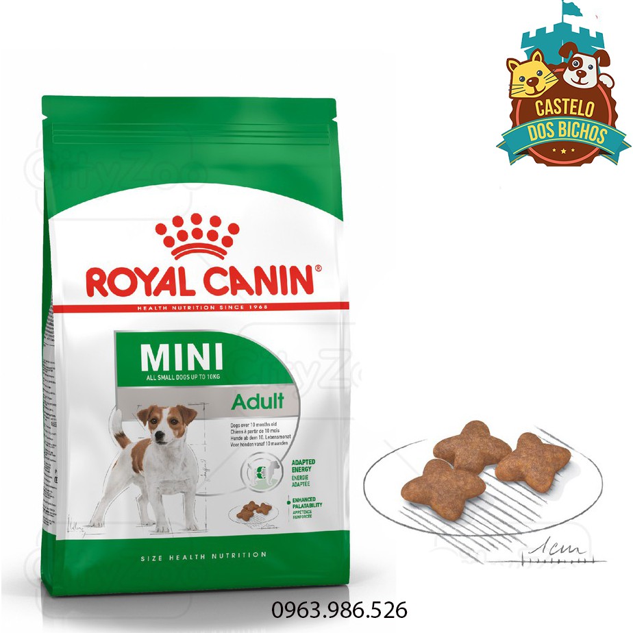 [Xả Hàng] Thực Phẩm Royal Canin Mini Adult – Trọng Lượng 800g – Đồ Ăn Cho Chó Nhỏ Và Trưởng Thành