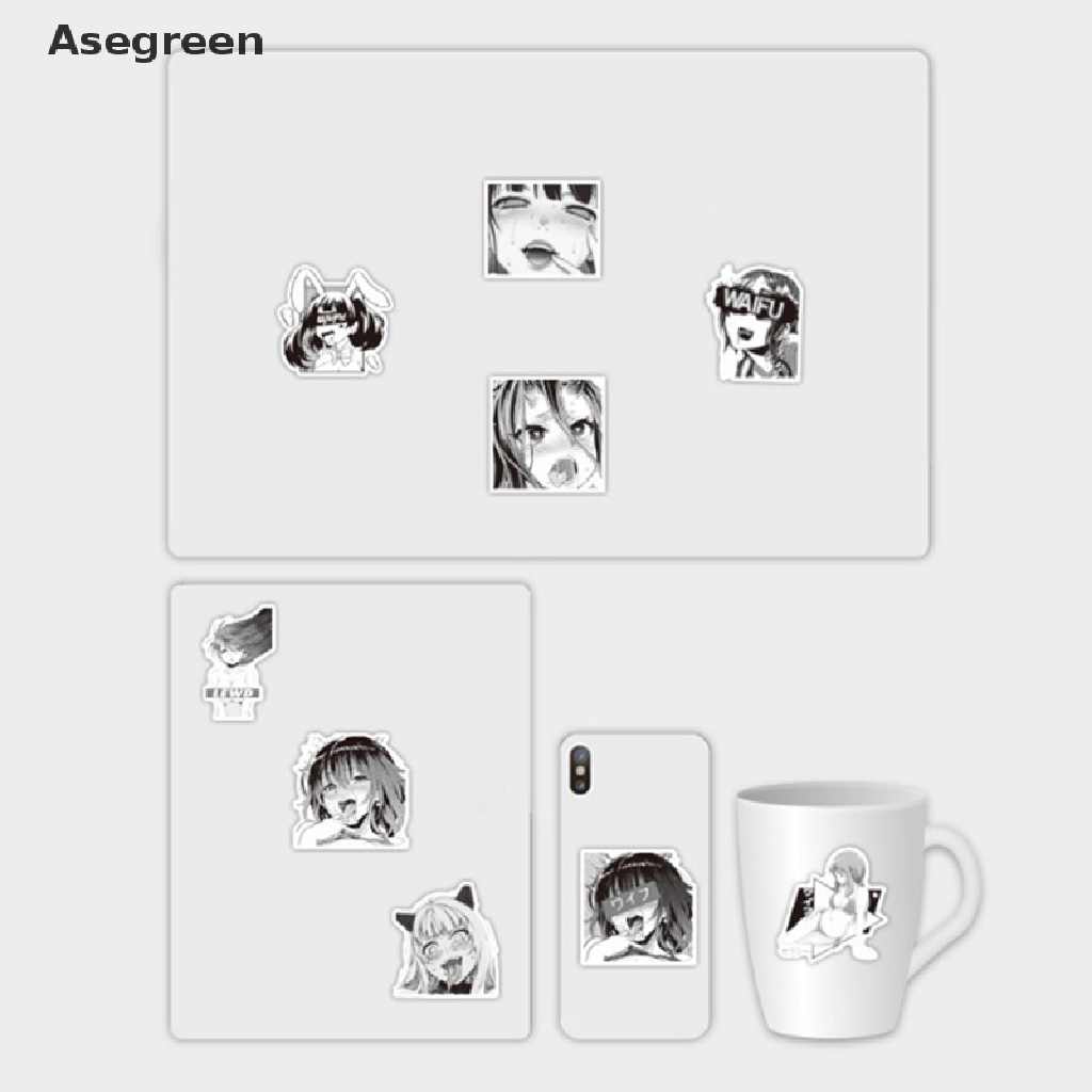 Set 52 Cô Gái anime Quyến Rũ Dùng Để Trang Trí