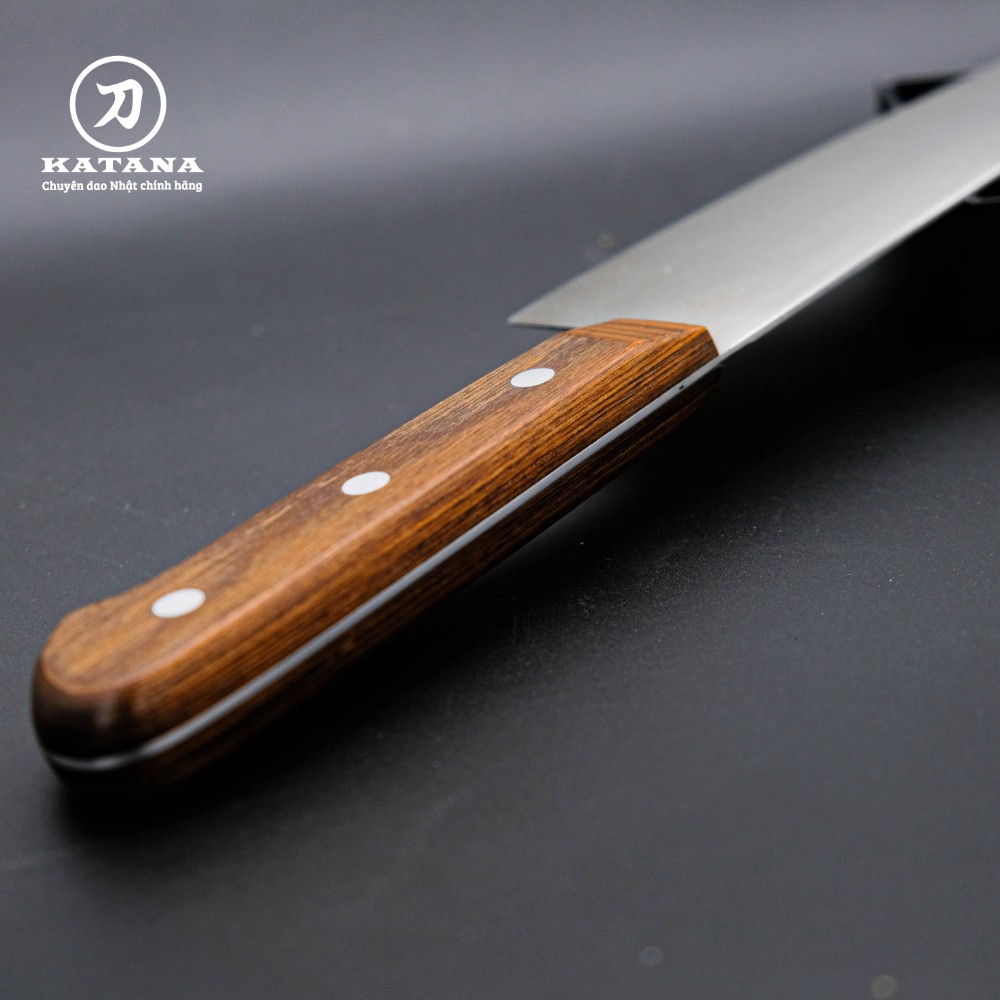 Dao bếp thái đa năng KATANA Reiwa Santoku THÉP NHẬT chính hãng - KATA301 (180mm)