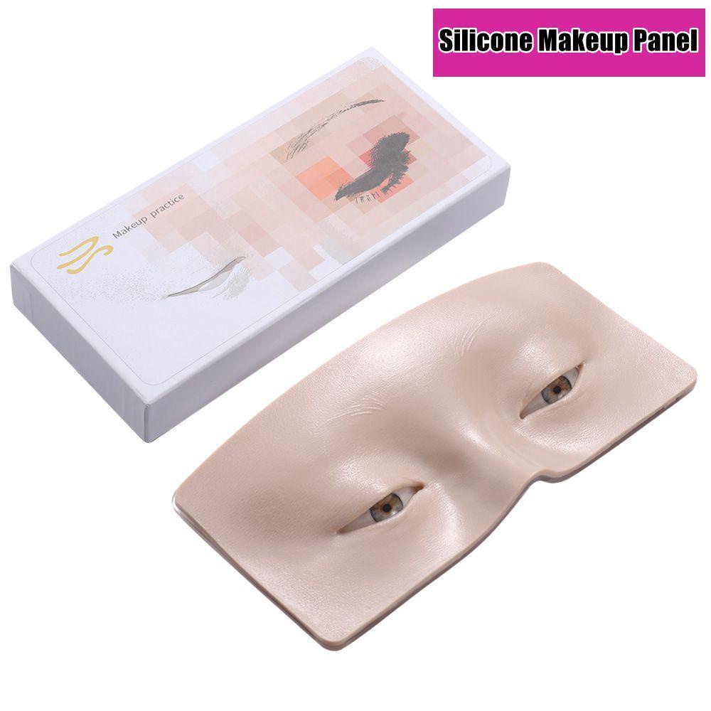 Ebinlands Bảng Silicone Hỗ Trợ Luyện Tập Trang Điểm Lông Mi / Mắt Hoàn Hảo