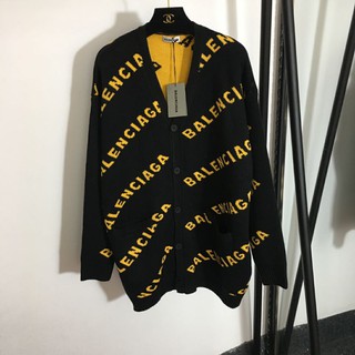 Khoác len dáng dài Balenciaga