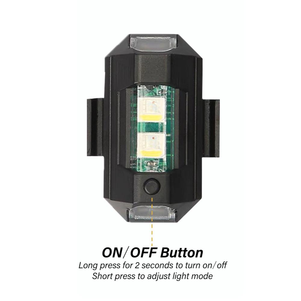 Đèn LED Cảnh Báo Không Dây H9K4 Cho Máy Bay Điều Khiển Từ Xa