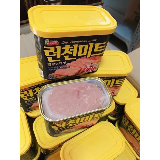 [SenXanh Emart] Thịt Hộp Lotte The Luncheon Meat Hàn Quốc 340g