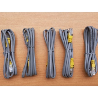 Dây cáp mạng đúc sẵn 2 đầu rj45 cat5e dài 1.2m đến 1.5m