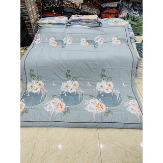 (Chăn Tencel Sịn Hình Chụp Thật ) Chăn hè lụa Tencel 5D mềm mát như da em bé