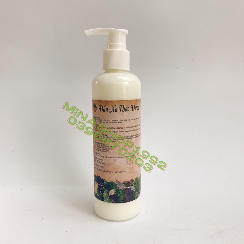 (250ML) Dầu Xả Sả Chanh - Dưỡng tóc suôn mềm, chắc khỏe, giúp tóc có độ bóng tự nhiên