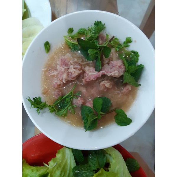 Thịt lợn đen muối chua