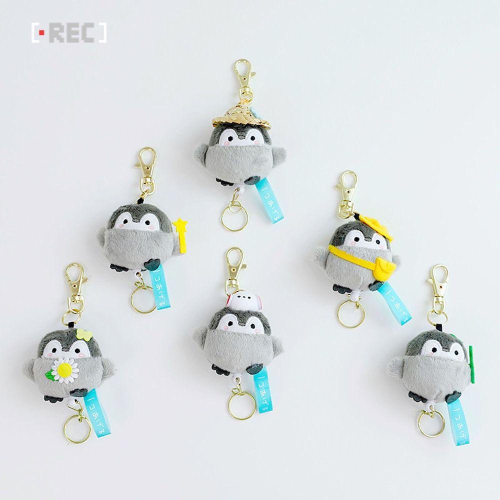 Chim Cánh Cụt Nhồi Bông Dễ Thương Dùng Để Trang Trí Túi Xách