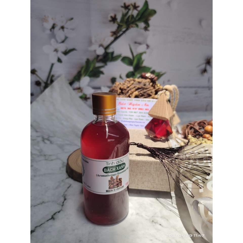 Tinh dầu gỗ Bách Xanh nguyên chất 10ml,100ml