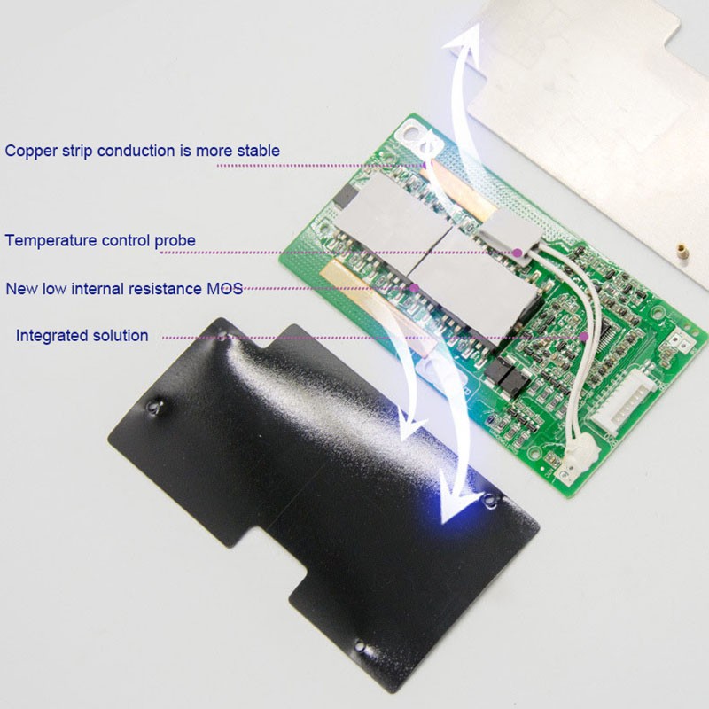 1 Bảng Mạch Bảo Vệ Pin Li-ion 7S 24V 30A 40A 50A 60A 70A 18650