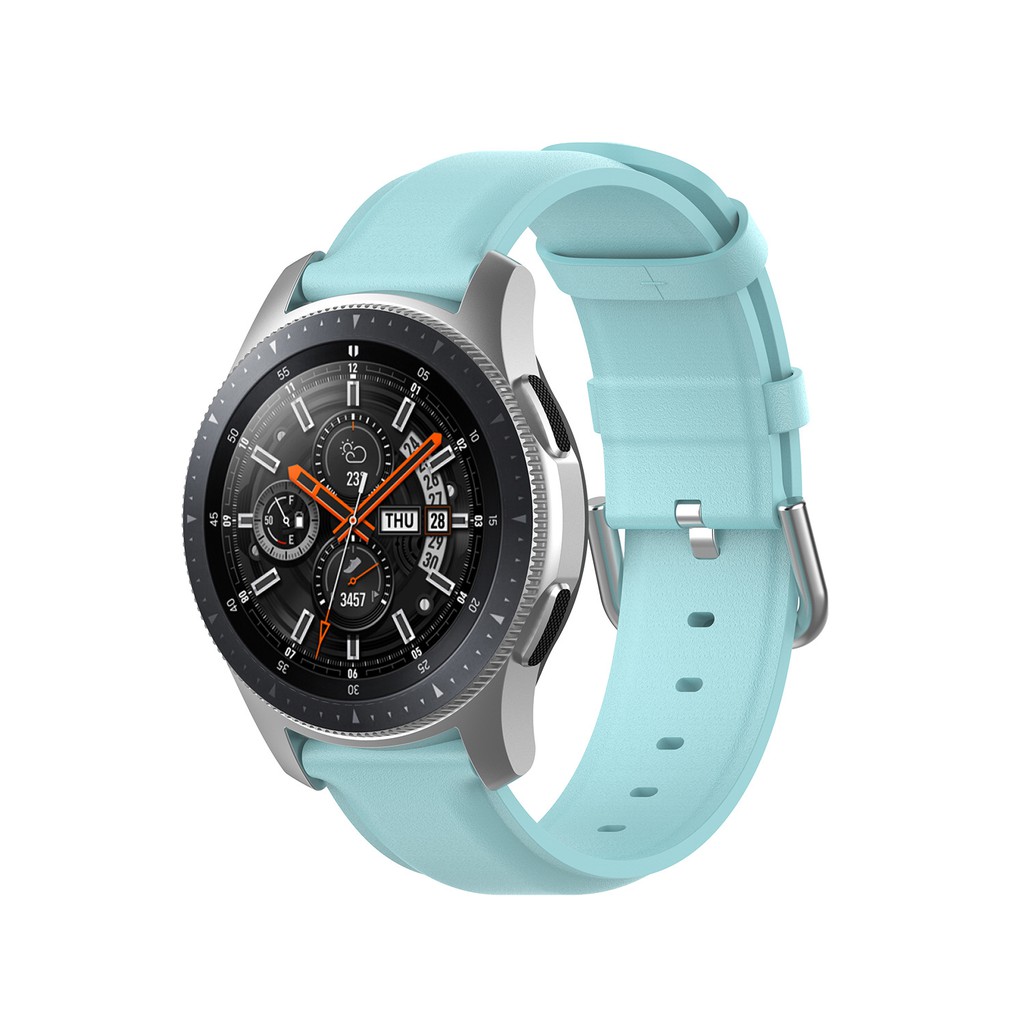 Dây da cao cấp mặt trơn 20mm, 22mm cho đồng hồ thời trang - thể thao Galaxy Watch / Huawei / Amazfit / Garmin PKHRSMS004