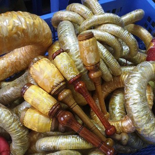 Dùi, đế chuông mõ Huế cỡ 3 tay, 3.5 tay, 4 tay