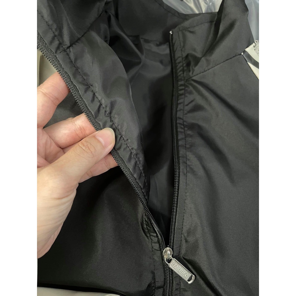 Áo Khoác Bomber Varsity Jacket Dù 2 Lớp Chạy Viền Form Rộng Nam Nữ Unisex - Trẻ Trung Năng Động Ulzzang