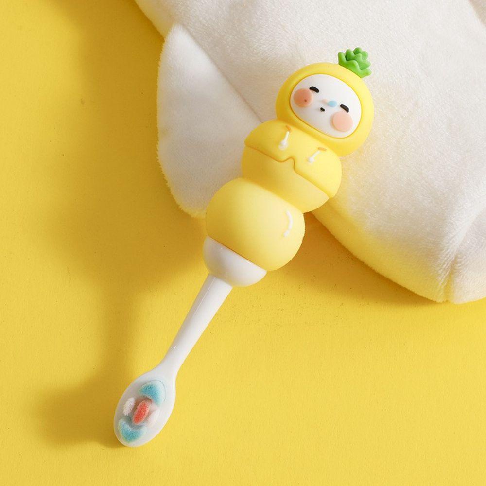 Bàn Chải Đánh Răng Nano Siêu Mịn Phù Hợp Với Kẹo Cao Su Mềm Ngăn Răng AUGUSTINA Cho Bé 2-12 Tuổi