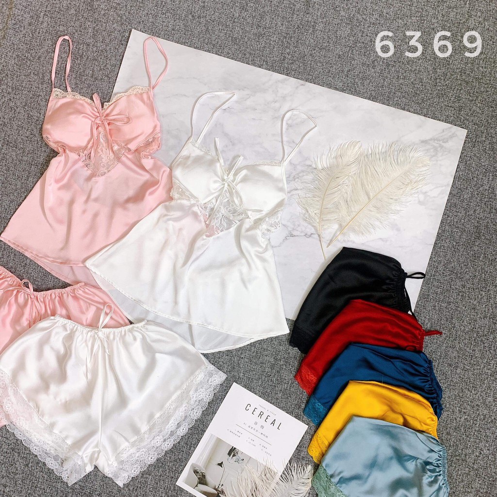 Đồ ngủ sexy❣️FREE SHIP❣️❣️ Đồ ngủ sexy ren lưới bụng lụa satin cao cấp Freesize <60kg | BigBuy360 - bigbuy360.vn