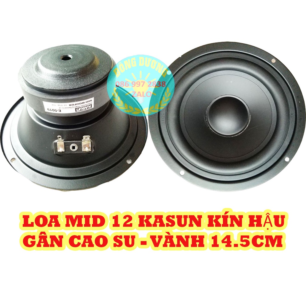 LOA TRUNG - LOA MID 12 KASUN NHẬP KHẨU - GIÁ 1 ĐÔI - LOẠI KÍN HẬU