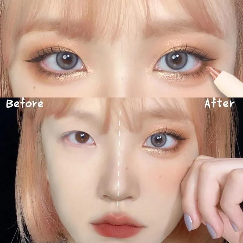 Bút Tơ Tằm Tạo Đôi Mắt To 3 Lần Phấn Mắt Dạng Bút Màu Ánh Ngọc Trai Độ Bóng Cao natur | BigBuy360 - bigbuy360.vn