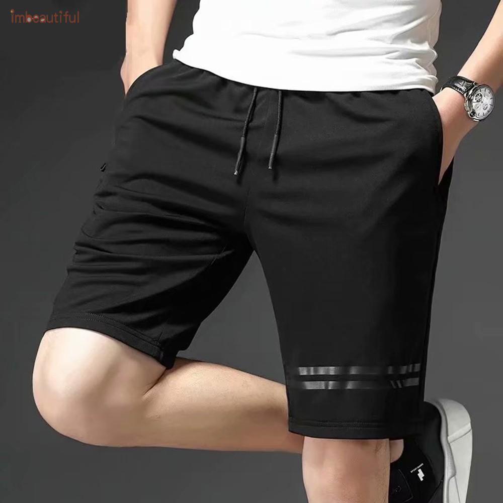 IMBUTFL-Men Beach Shorts Quick-drying Outdoor Fitness Sport Short Pant-Ready Stock