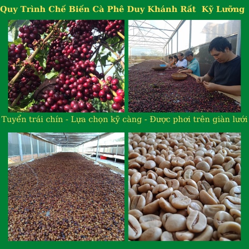 [500Gr] Cà phê rang xay nguyên chất Duy Khánh, thơm ngon, hậu vị ngọt, hợp Gu mạnh - Đặc sản cao nguyên Di Linh Lâm Đồng | BigBuy360 - bigbuy360.vn
