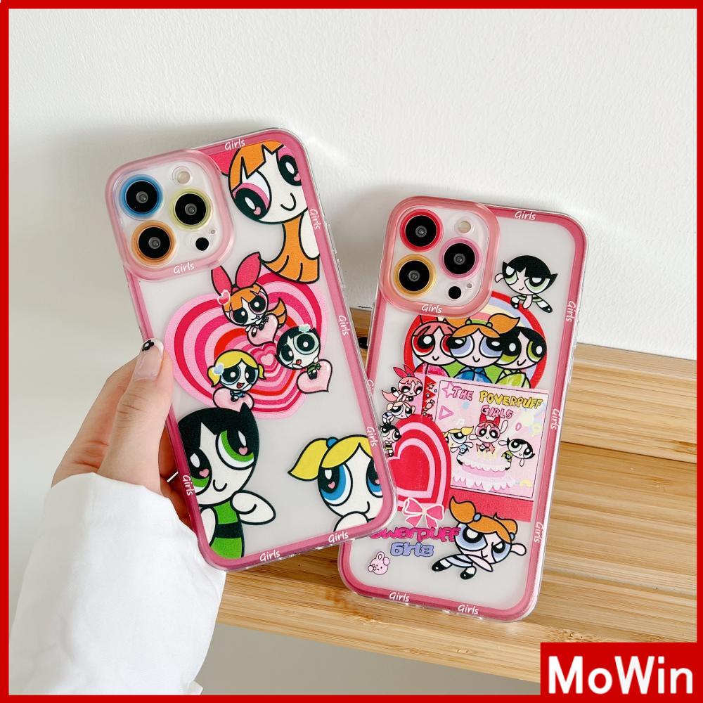 Ốp điện thoại silicon mềm họa tiết hoạt hình chống sốc thích hợp cho iPhone 13 Pro Max /12 Pro Max /11 /7 Plus