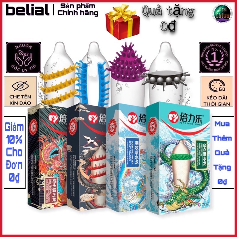 Bao cao su gai rồng kéo dài quan h