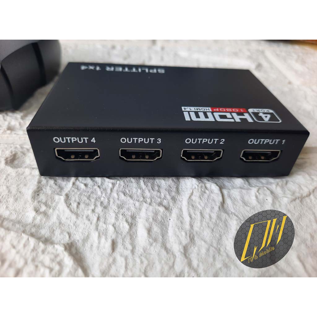 Bộ chia HDMI Splitter 1 ra 4 – HDMI Splitter 1x4 Full HD 1080P 3D