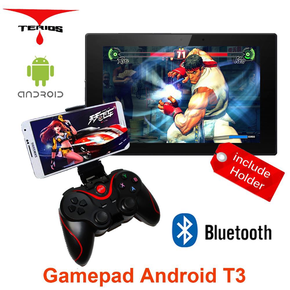 Tay Cầm Chơi Game Bluetooth Cho Android Terios X3 Giá Đỡ