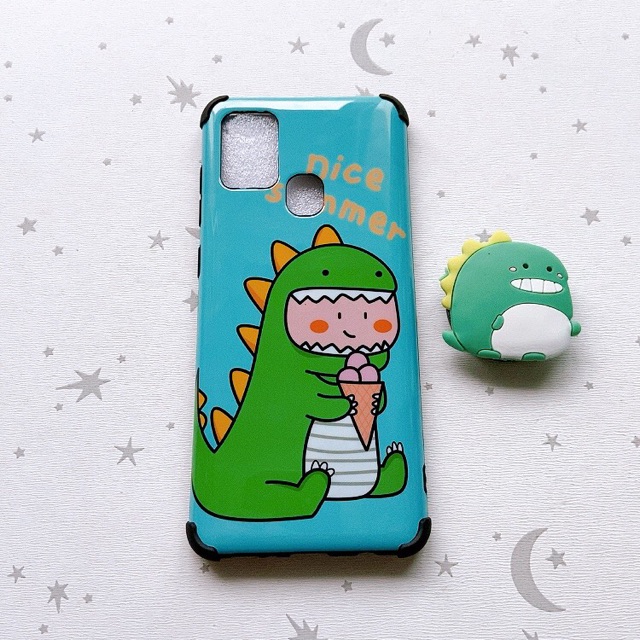 Ốp idm Hàn Quốc Samsung A21S kèm Pop siêu đẹp