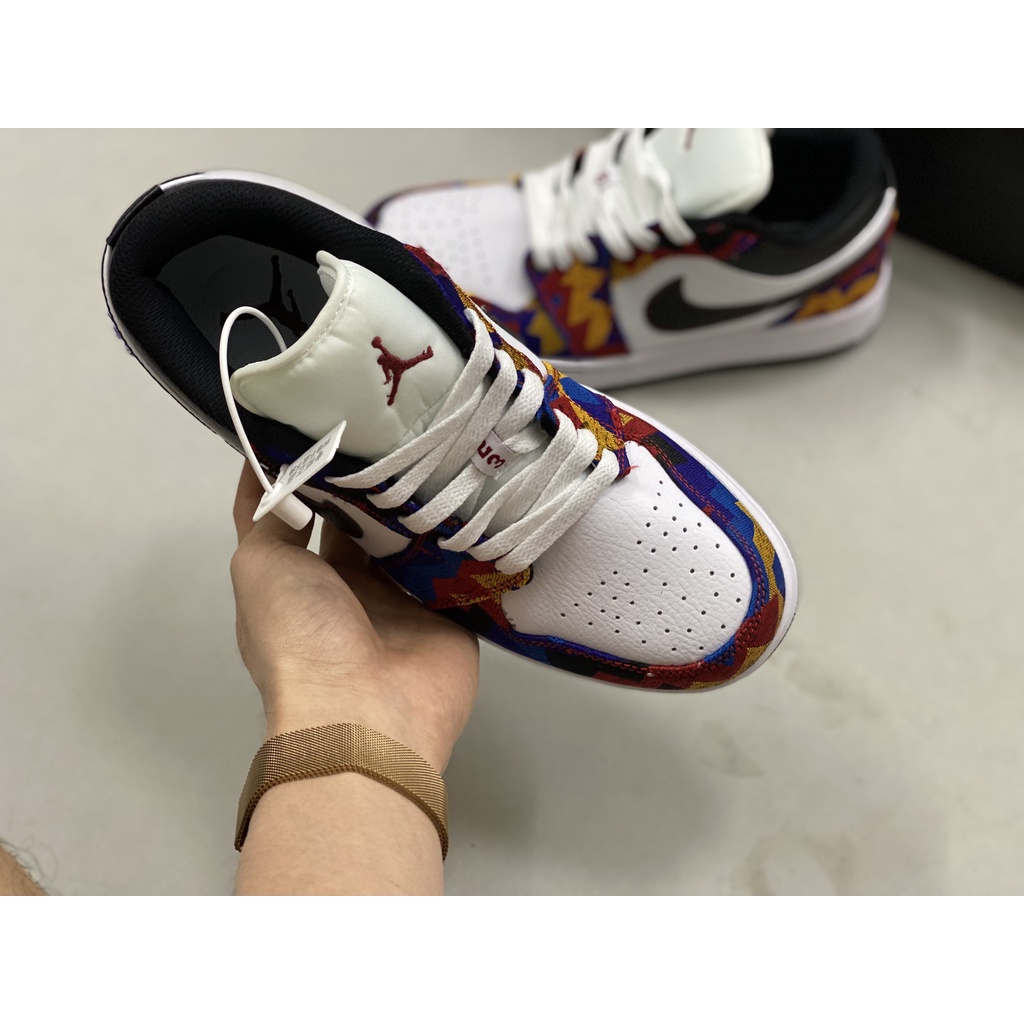 [VIDEO ẢNH THẬT- Sneakers WIN] Giày Thể Thao Jordan Thổ Cẩm S.C- Full phụ kiện+Box Bill | BigBuy360 - bigbuy360.vn