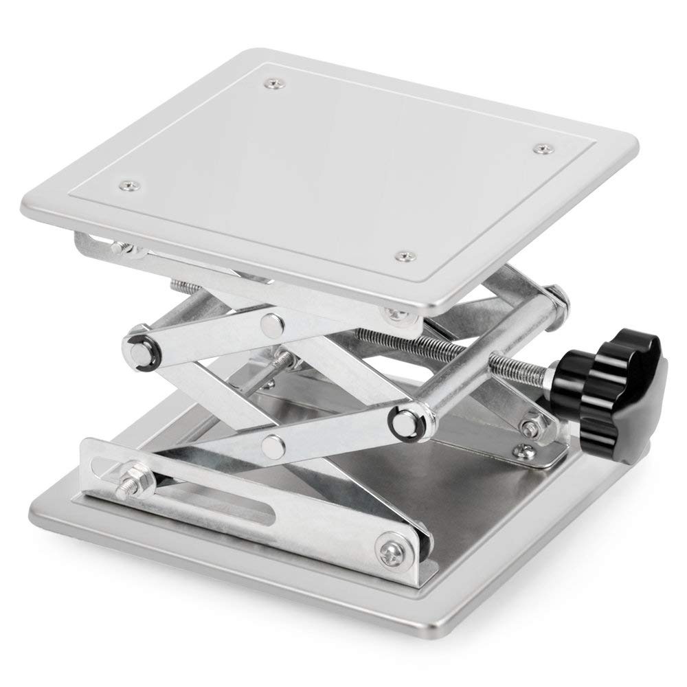 Bàn nâng hạ mini điều chỉnh chiều cao cho phòng thí nghiệm 200x200 mm
