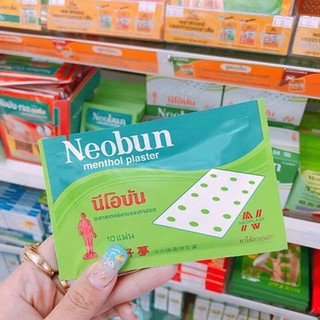 Cao dán giảm đau Neobun thái lan