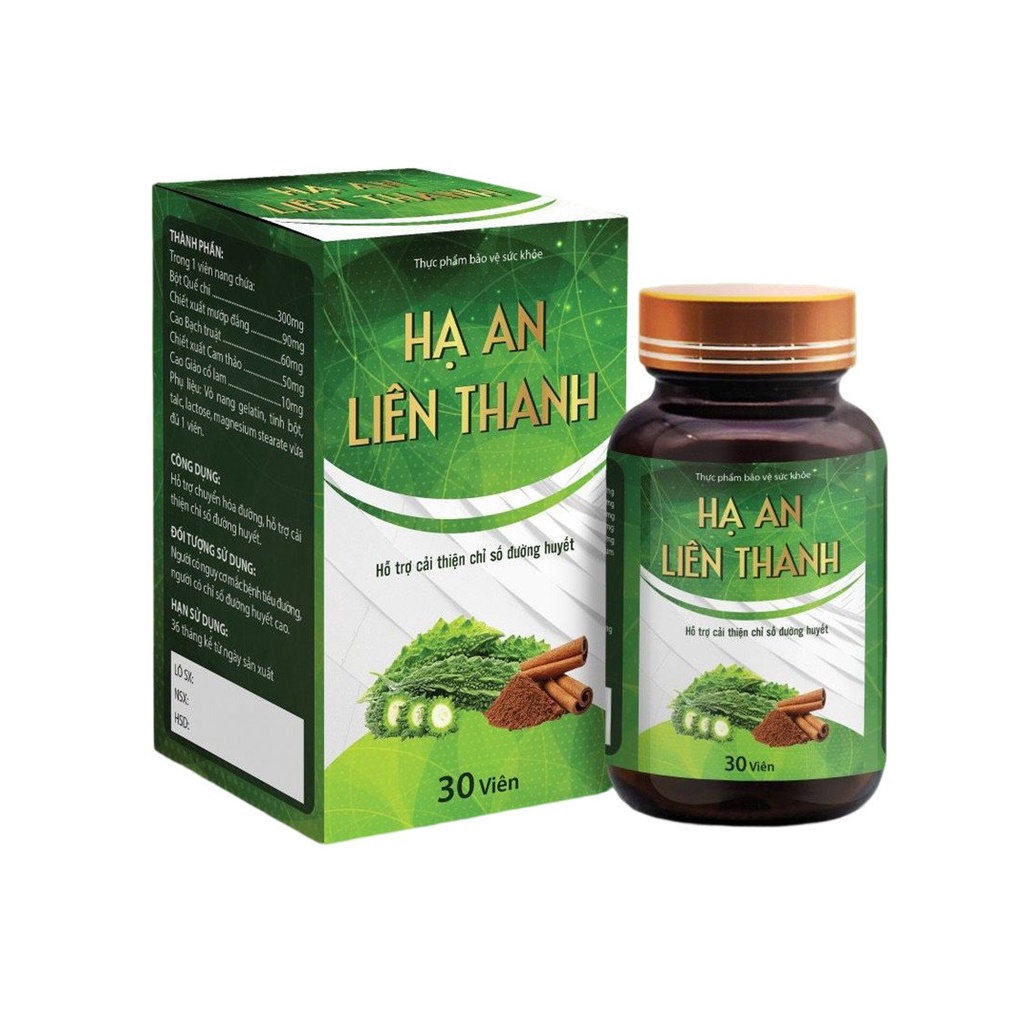 Viên uống Tiểu Đường Hạ An Liên Thanh Hỗ trợ giúp ổn định đường huyết một cách an toàn, bền vững, lâu dài