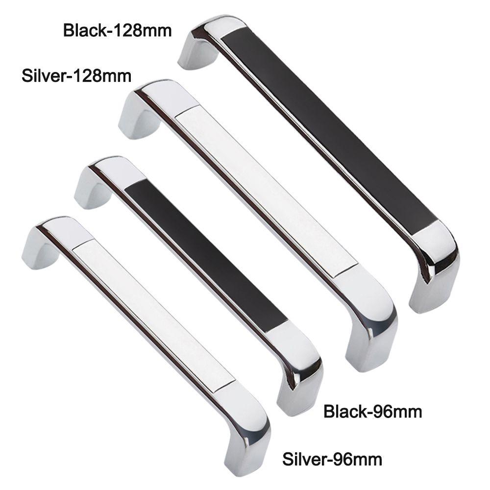 LAKAMIER Bộ 2 Tay Nắm Cửa Tủ Bằng Hợp Kim Kẽm Phong Cách Hiện Đại