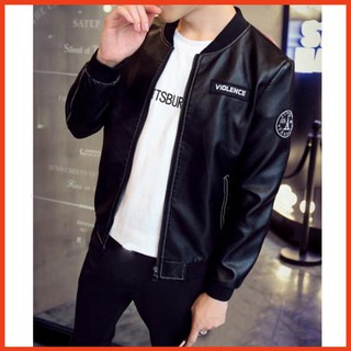 Áo Khoác Da Nam Thời Trang Cao Cấp Hot, Áo Khoác Thu Đông PA