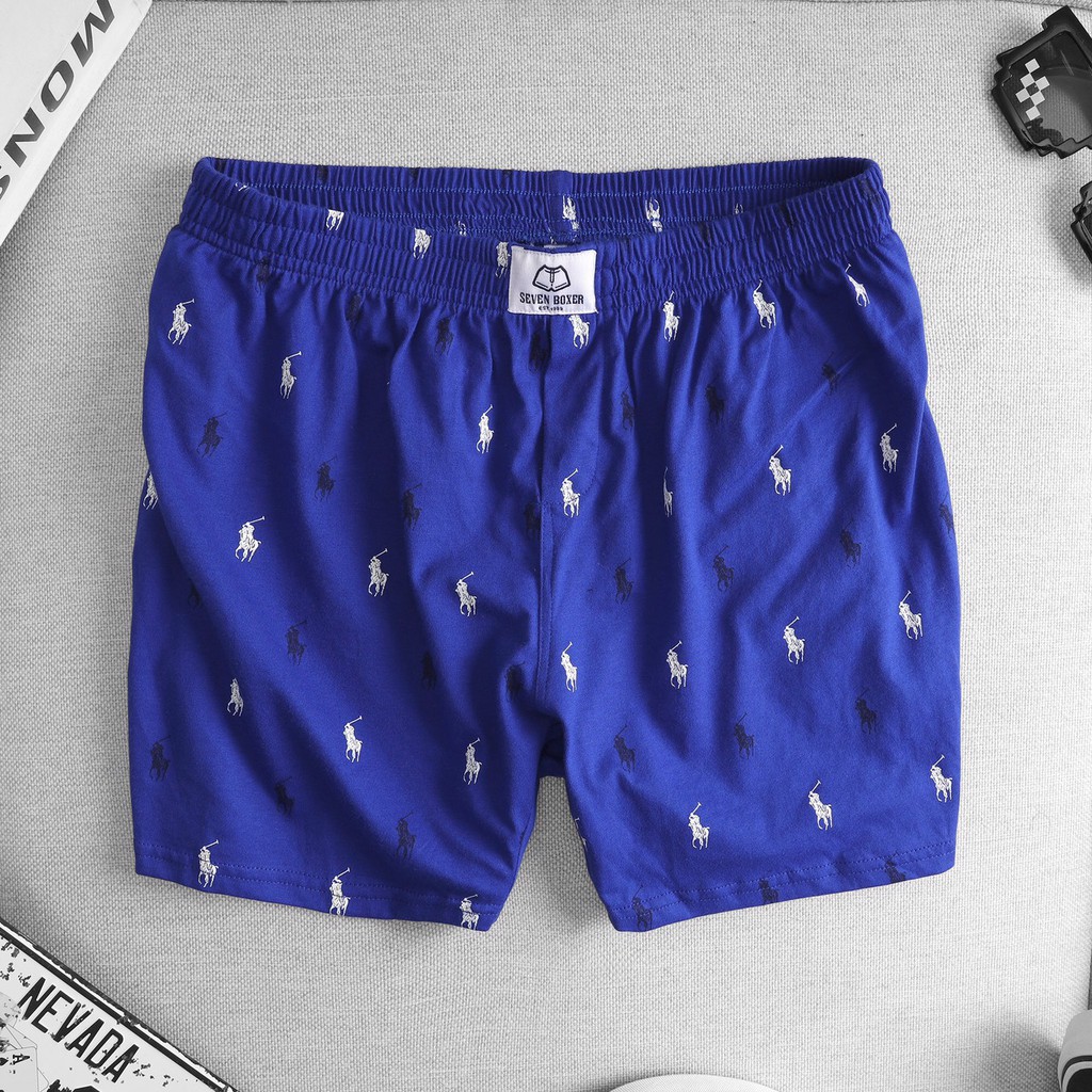 [𝗖𝗢𝗠𝗕𝗢 𝟱] Quần đùi nam ống rộng, quần đùi nam mặc nhà cotton big size_QDNN