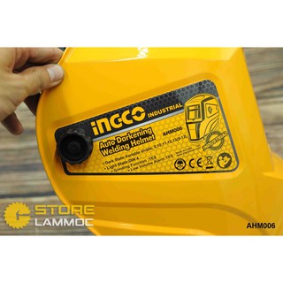 Mặt nạ hàn tự động INGCO AHM006