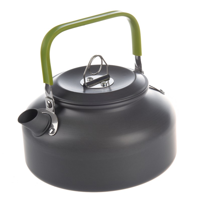 Ấm đun nước bằng hợp kim nhôm siêu nhẹ dung tích 0.8L dùng khi đi dã ngoại