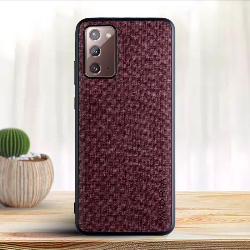 Bao Da Điện Thoại pu In Chữ Thập Cho samsung galaxy note 20 5g