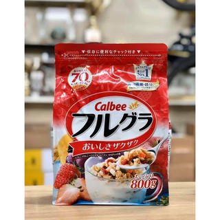Ngũ Cốc hoa quả Calbee Nhật bản Date 01/2022