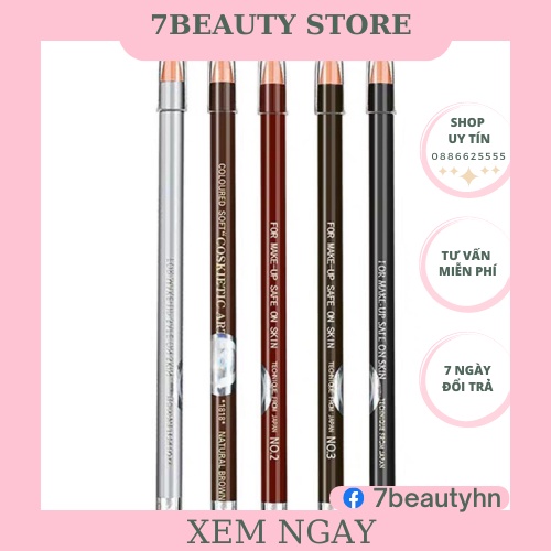 CHÌ XÉ 2 TEM VẼ VÀ KẺ CHÂN MÀY