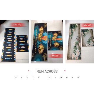 BỘ 2 THẢM BẾP 3D SIÊU XINH