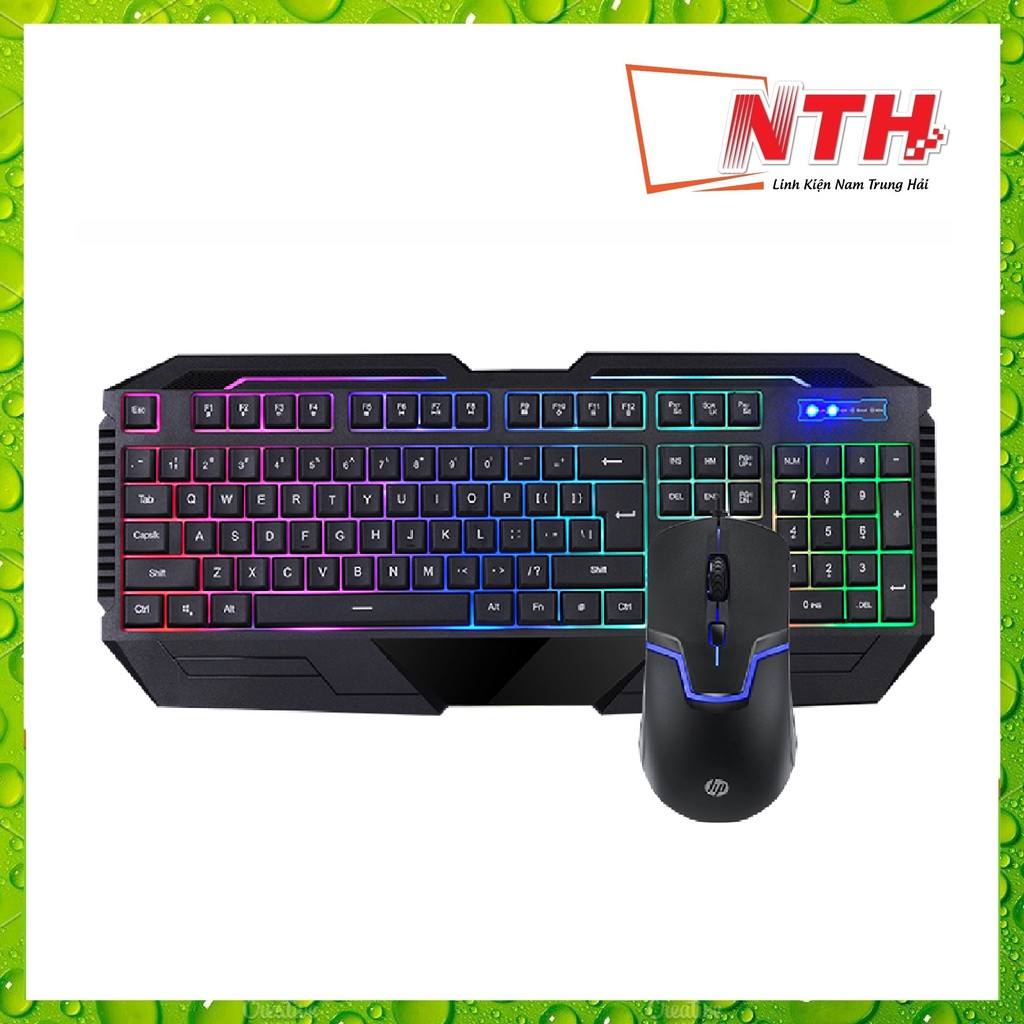 Keyboad+Mouse HP GK 1100 Đen led (USB)