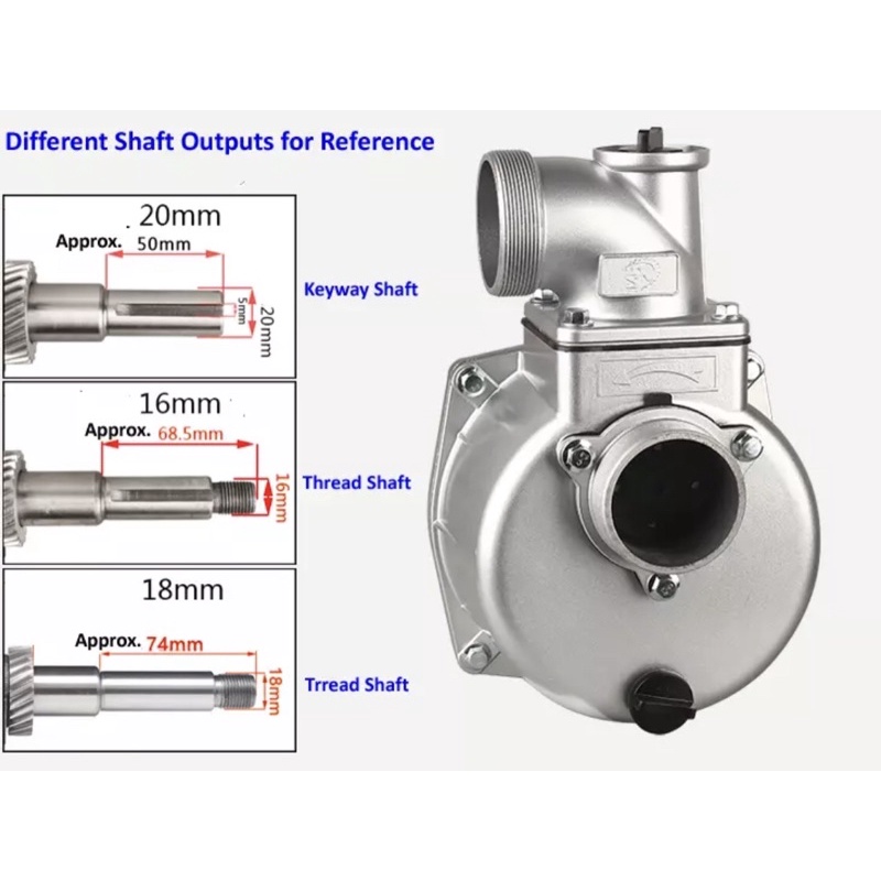 Máy Bơm Nước 152F Đầu Bơm Tăng Áp Đẩy Xa Cao