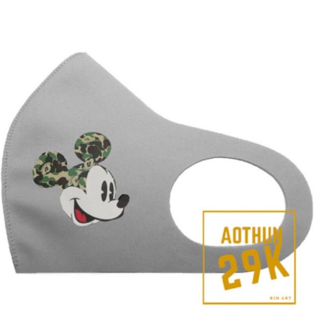 KHẨU TRANG IN HÌNH CHUỘT MIC SIÊU DỄ THƯƠNG